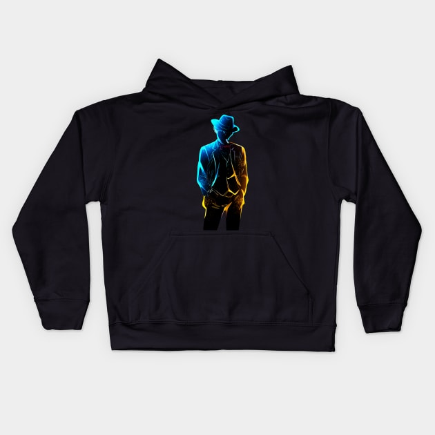 Soul of the boy Kids Hoodie by San Creative